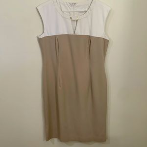 Calvin Klein 2-tone Dress